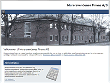 Tablet Screenshot of masfinans.dk